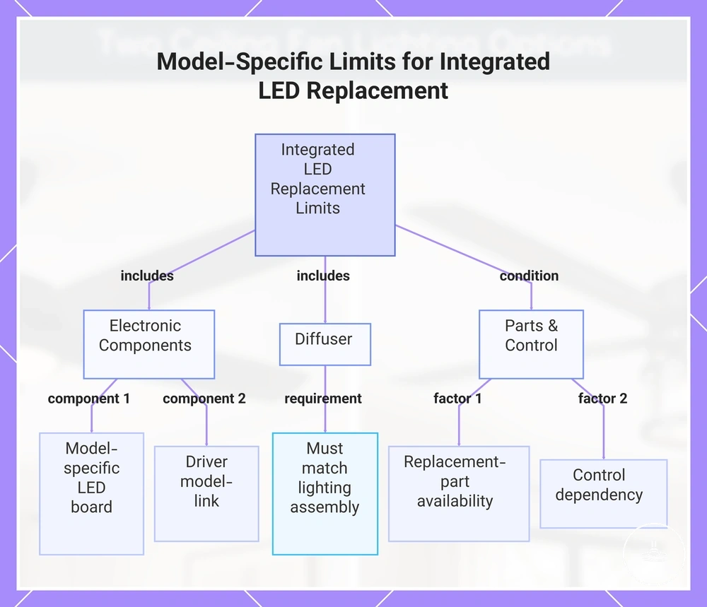 Model-Specific Limits for Integrated LED Replacement