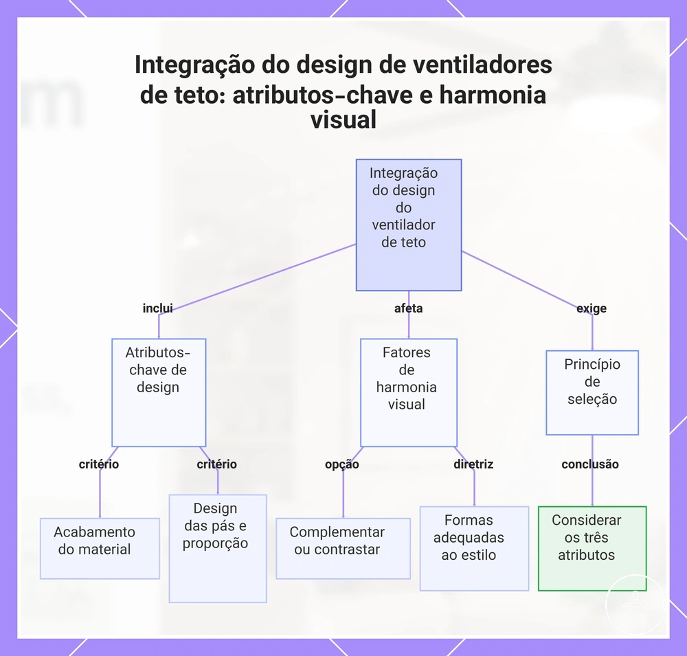 Integração do design de ventiladores de teto: atributos-chave e harmonia visual