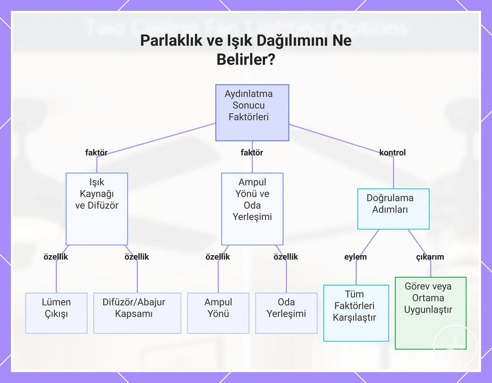 Parlaklık ve Işık Dağılımını Ne Belirler?